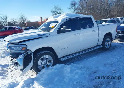 2022 Ram 1500 Big Horn 4X4 5'7 Box from USA, damaged, VIN 1C6SRFFT7NN369703